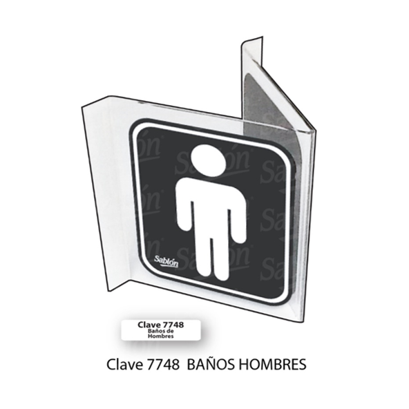 SENAL DE TRIANGULO BANOS HOMBRES 7748